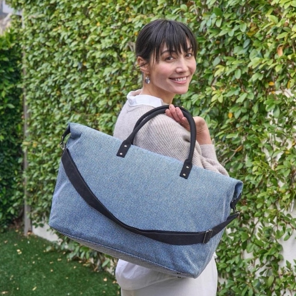 Lulu Dharma Weekend Bag with Strap and Handles